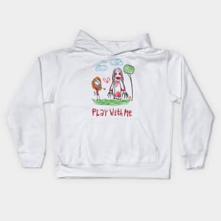 Spooky Kids: Children's Horror Drawing Kids Hoodie